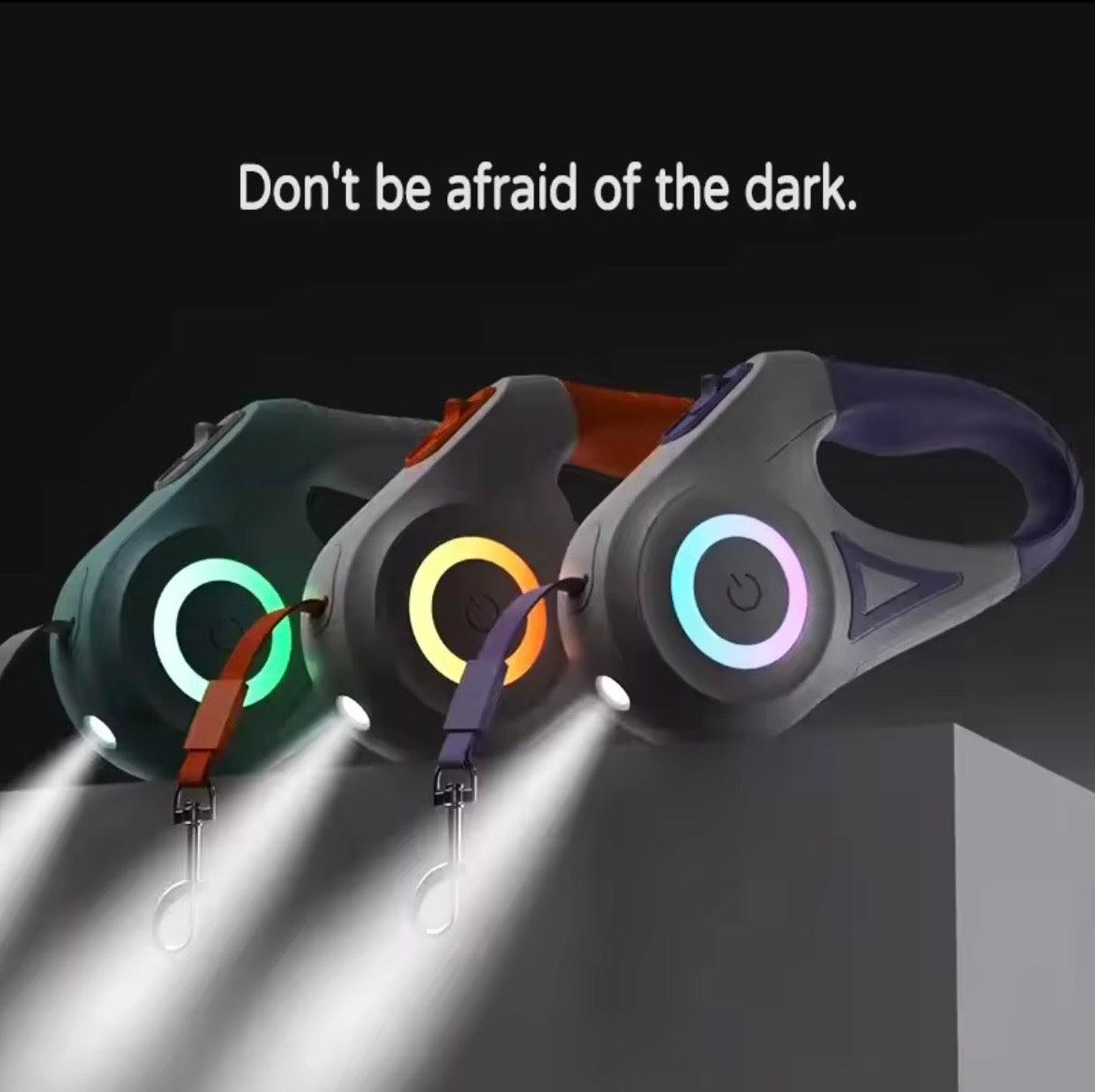 LED Retractable Dog Leash™ – Safer Night Walks Start Here