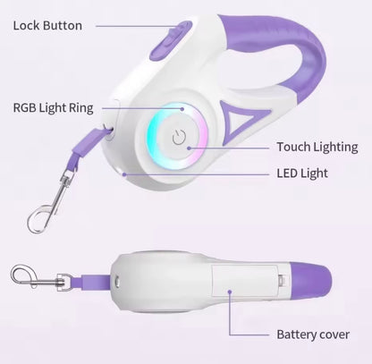 LED Retractable Dog Leash™ – Safer Night Walks Start Here