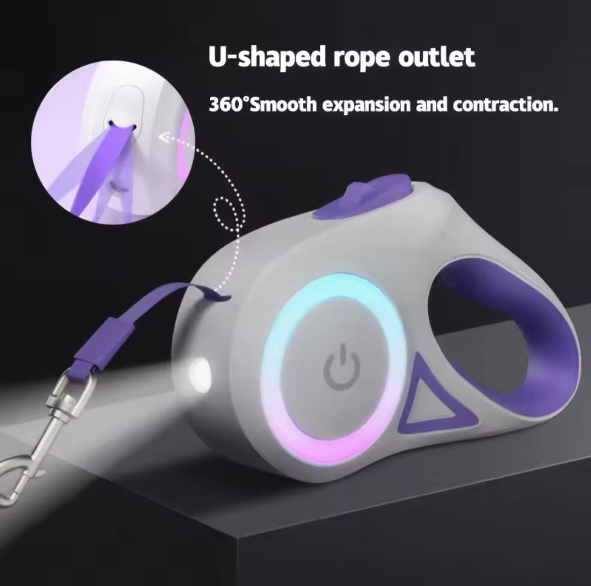 LED Retractable Dog Leash™ – Safer Night Walks Start Here